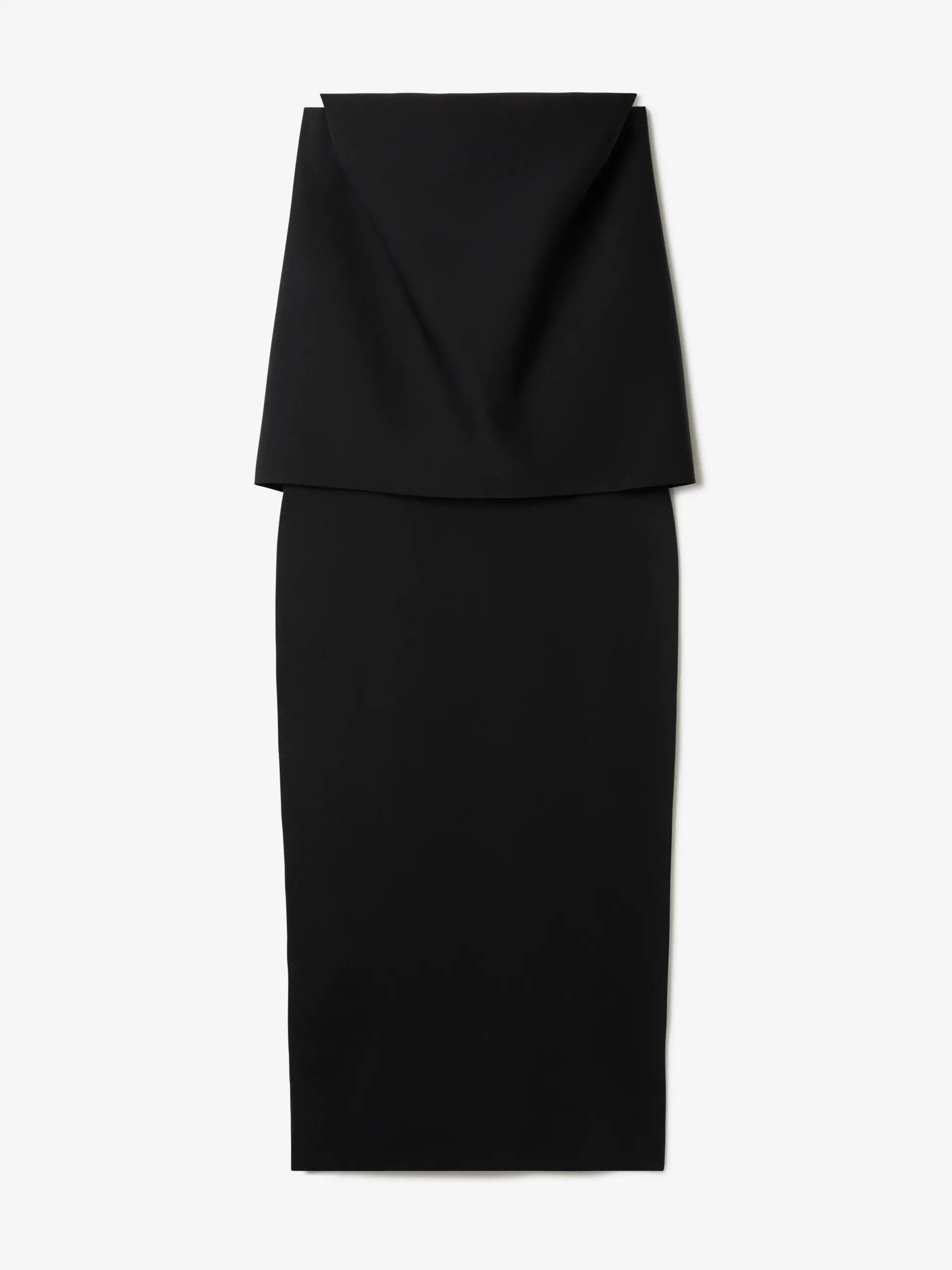 Square Slim Dress - Black