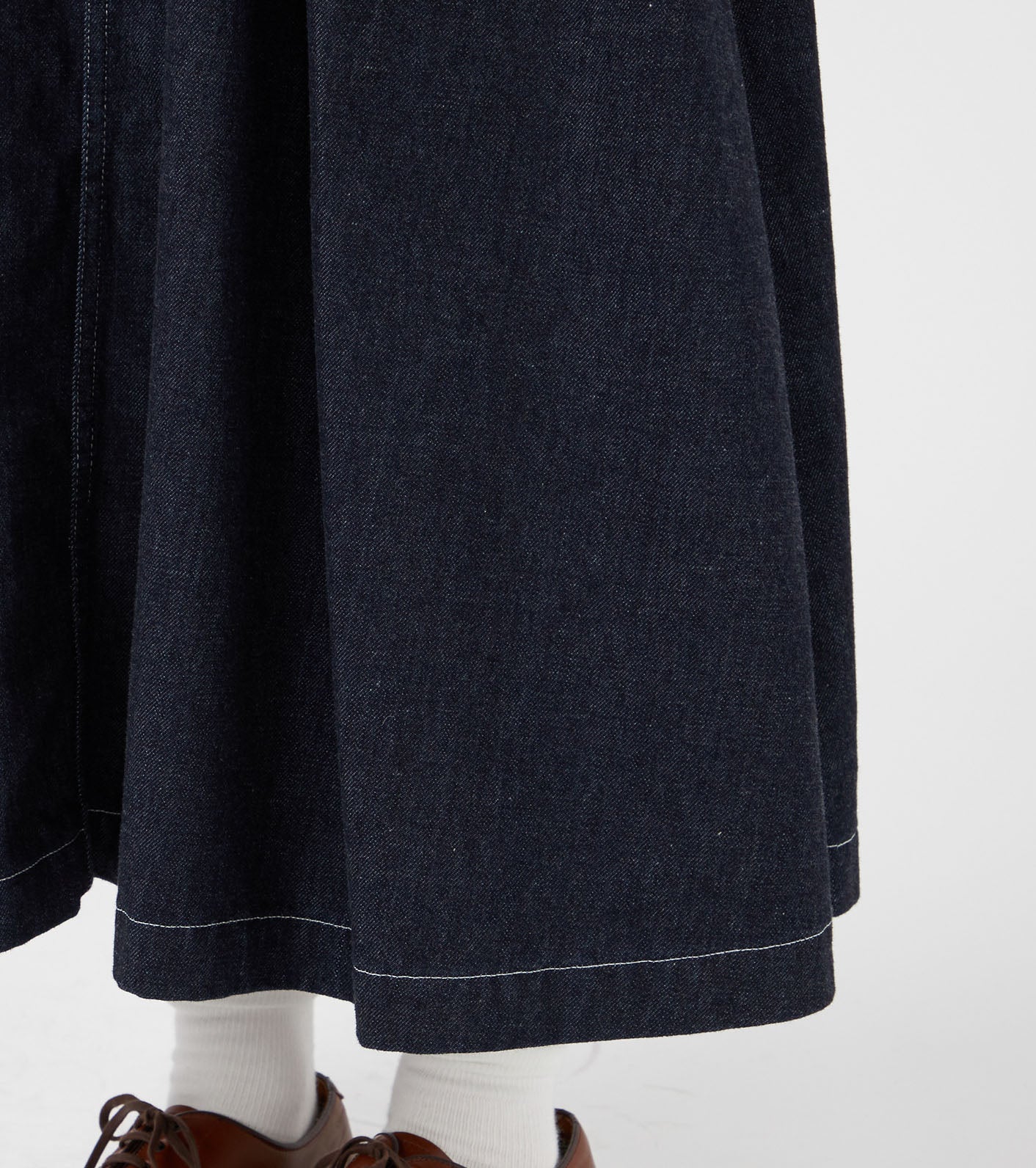 Denim Skirt Indigo