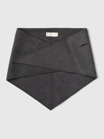 Double Rider Scarf Charcoal
