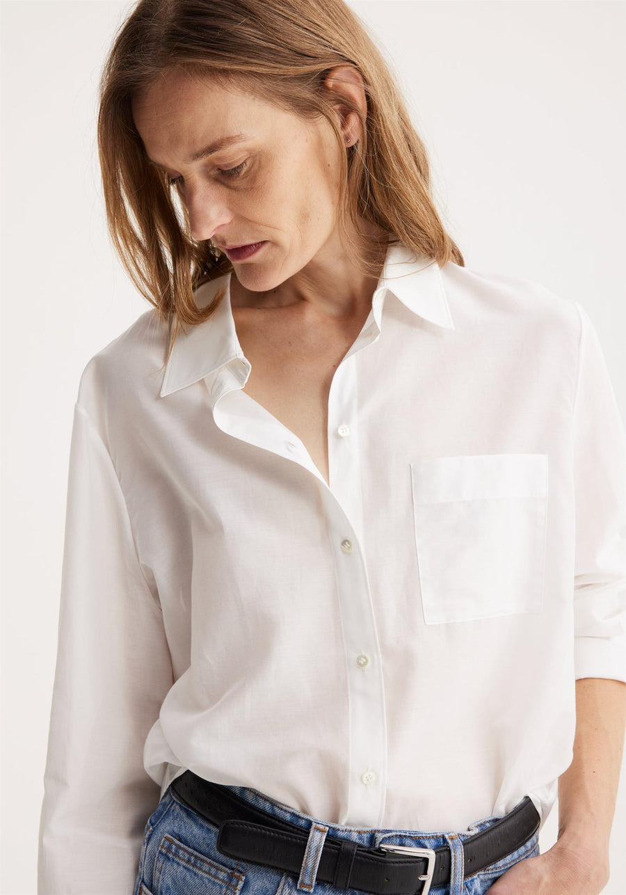 Lightweight Cotton Silk Shirt