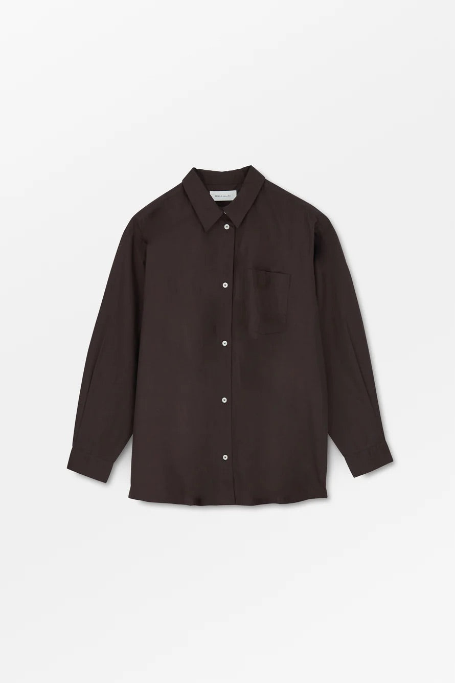 Edgar Shirt Dark Brown
