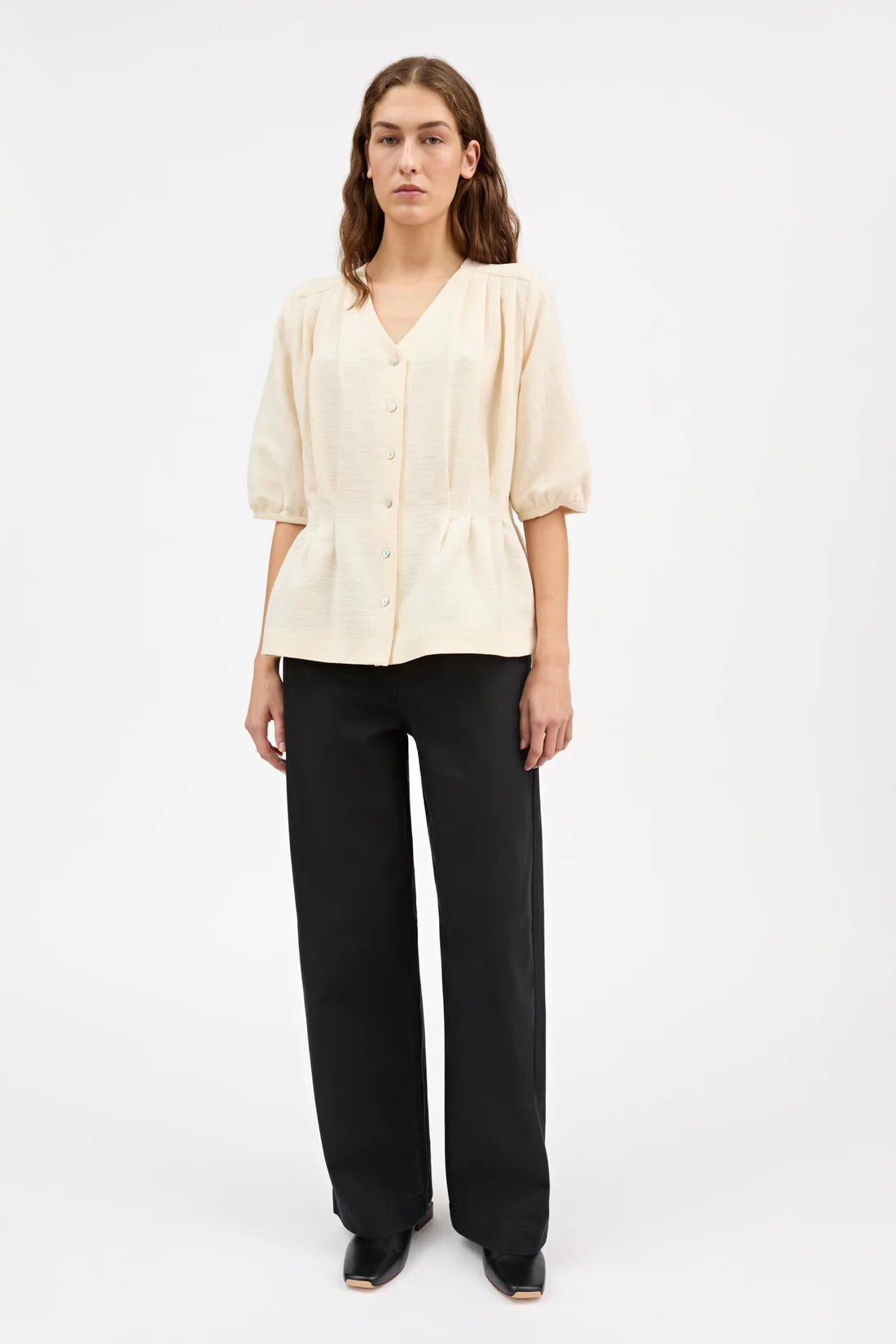 Elvira Blouse - Ecru