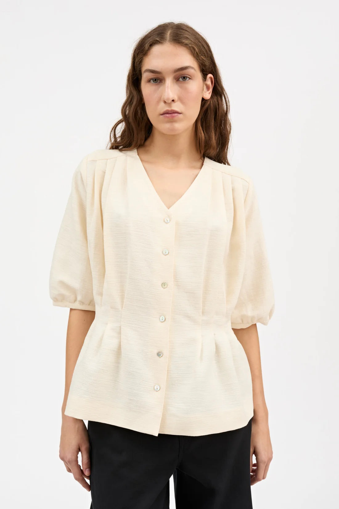 Elvira Blouse - Ecru
