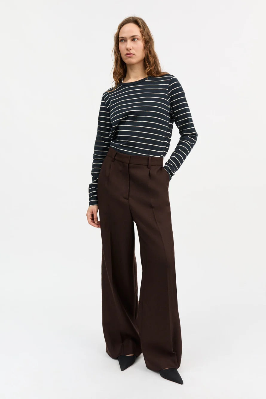 Emmerson Trousers Dark Brown