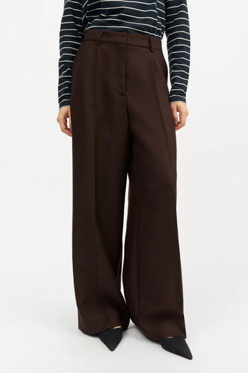 Emmerson Trousers Dark Brown