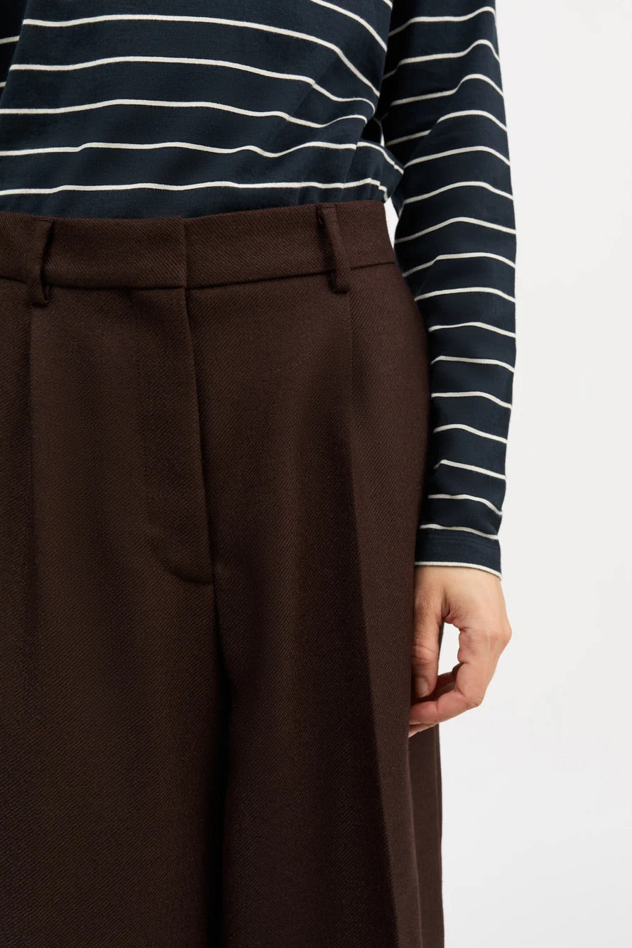 Emmerson Trousers Dark Brown