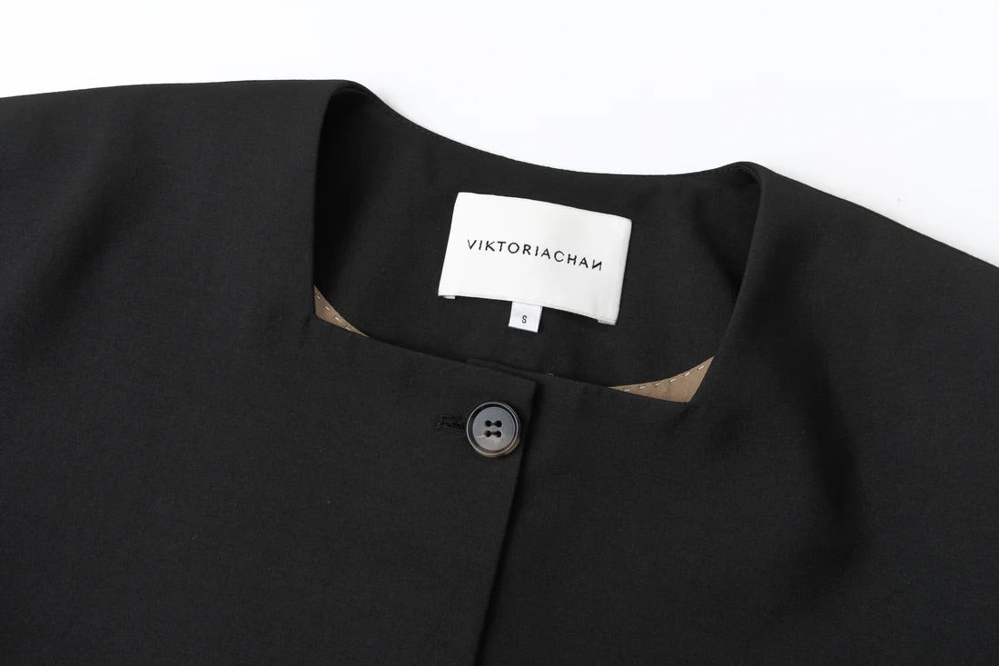 Eos Wool Blazer Black