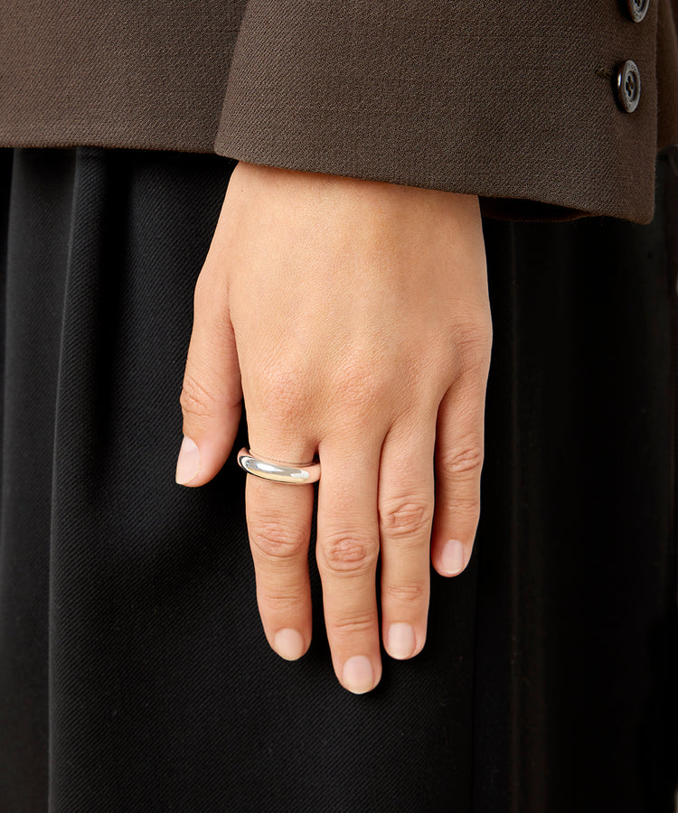 The Evie Ring Silver