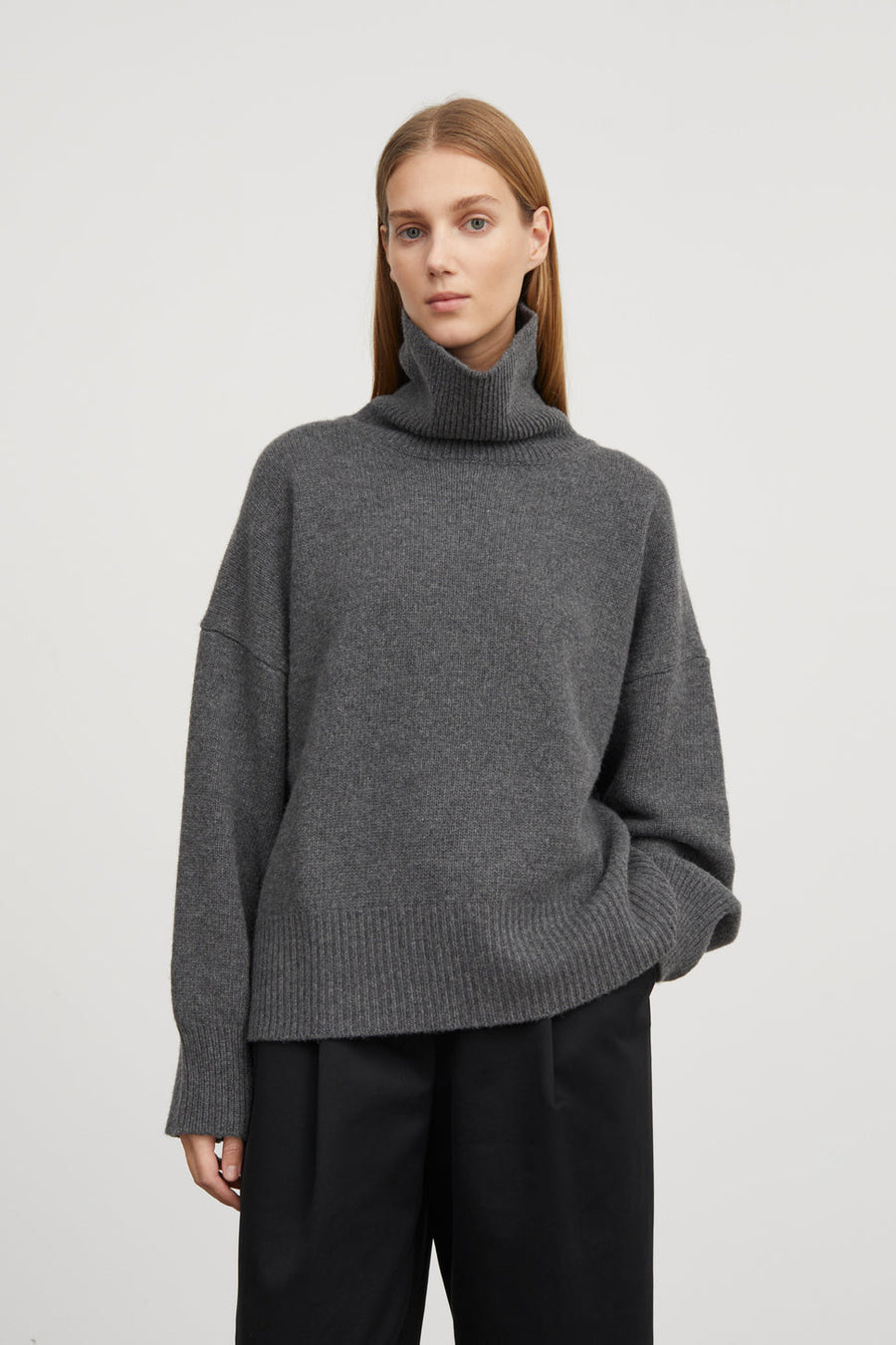 Silene T-neck Graphite Melange