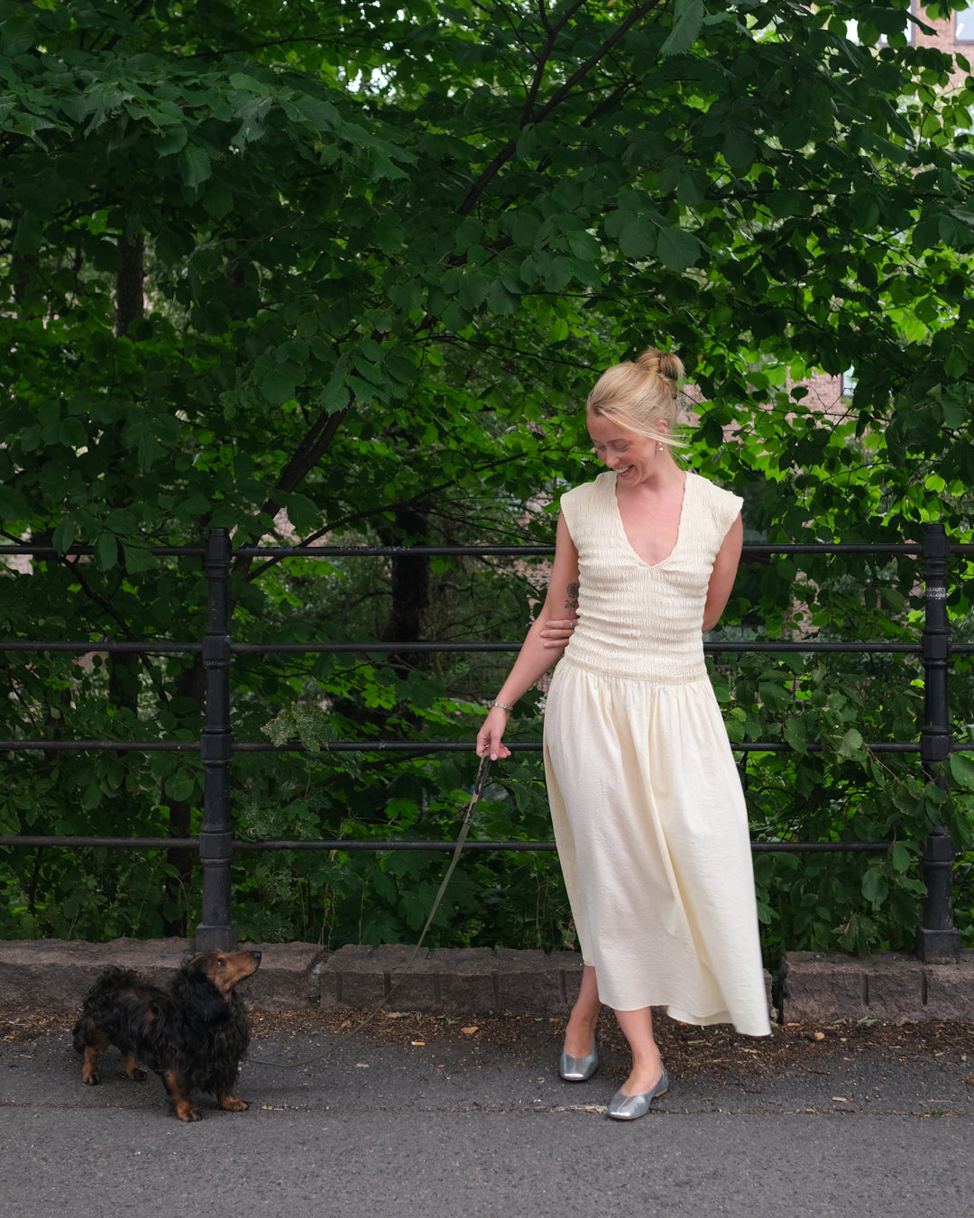 Carmen Maxi Dress - Milk