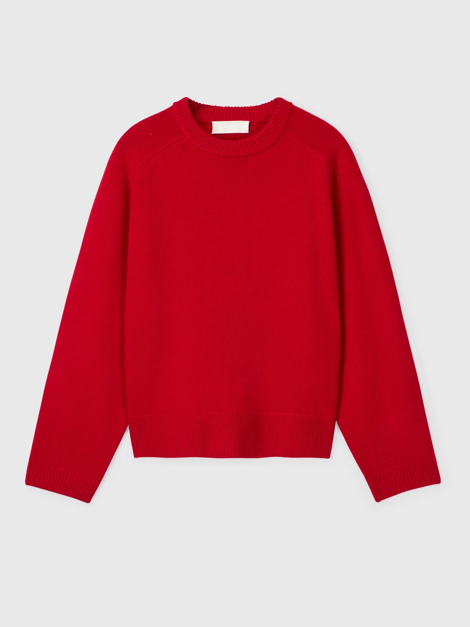 Harbour Round Neck Sweater  - Crimson