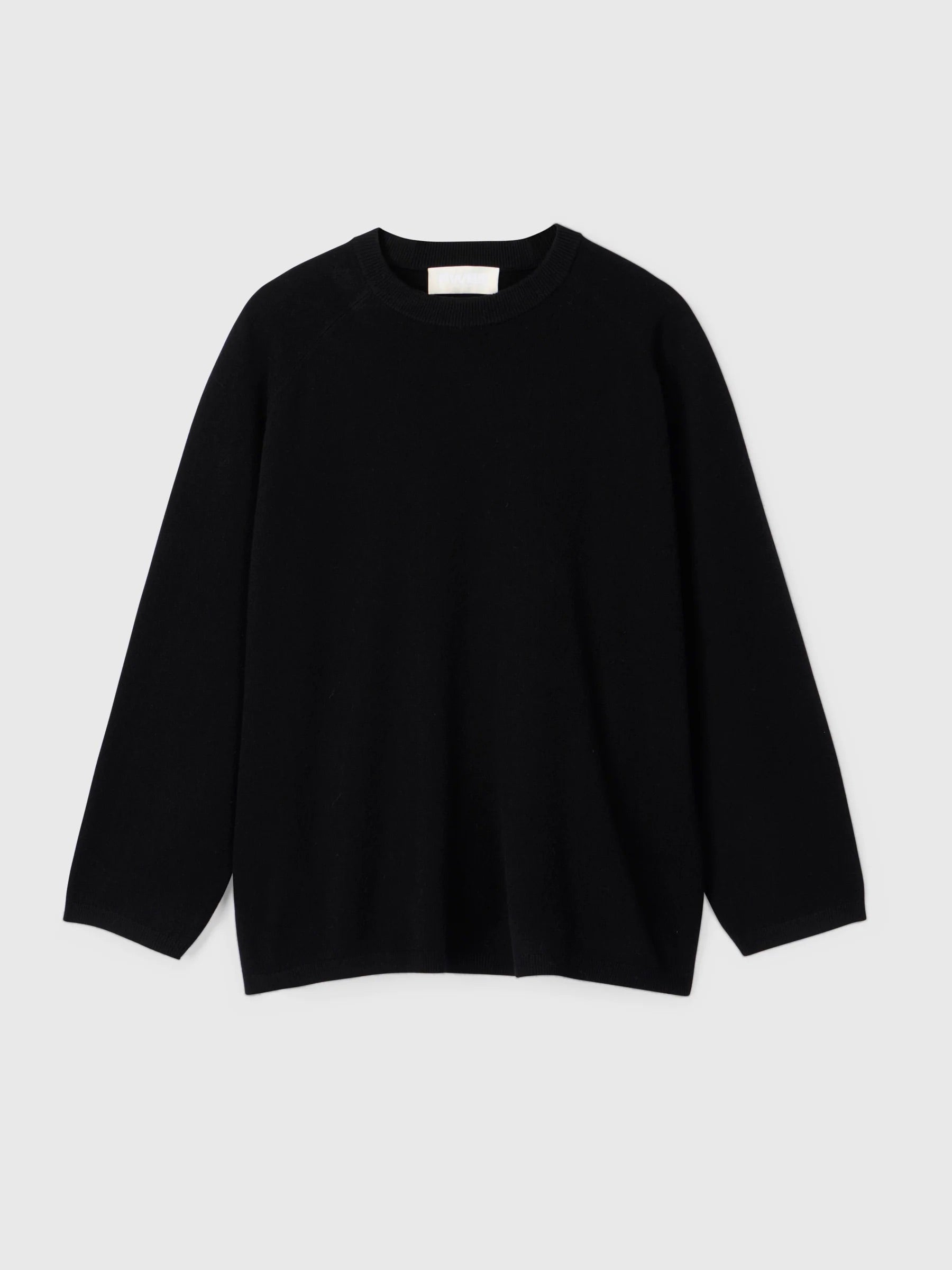 Roma Wool Sweater - Jet Black