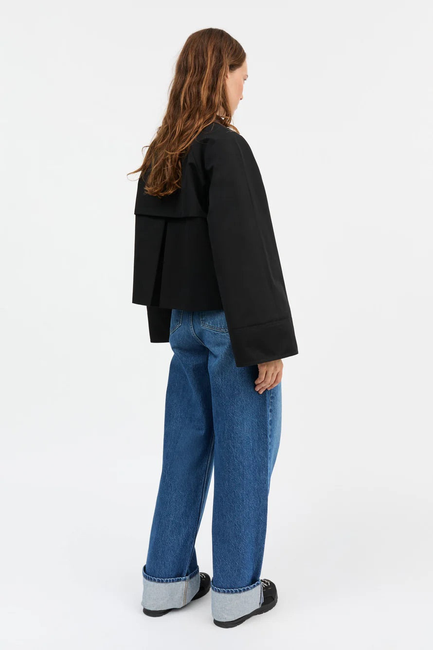 Gaby City Jacket Black/Brown