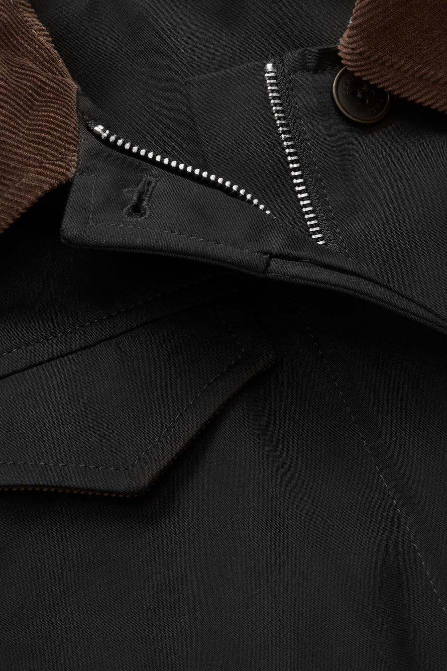 Gaby City Jacket Black/Brown