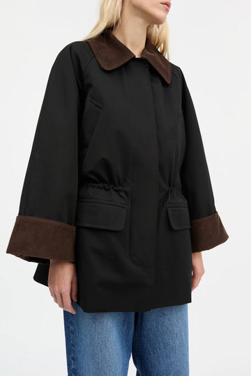 Gaby Jacket Black/Brown