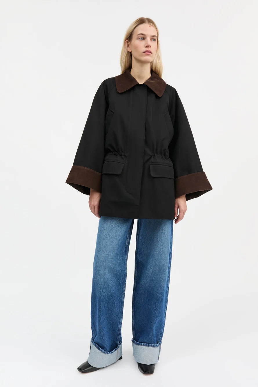 Gaby Jacket Black/Brown