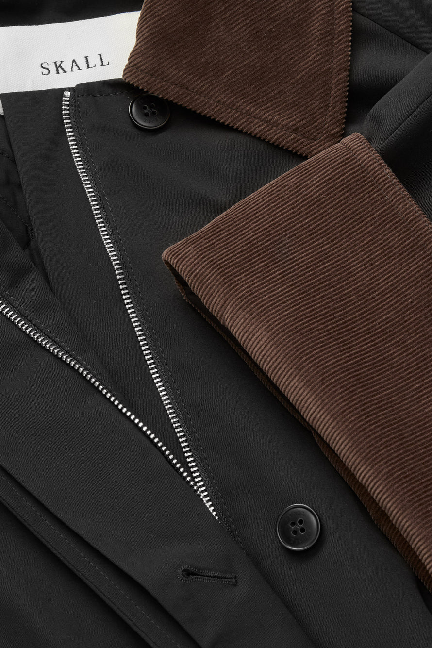 Gaby Jacket Black/Brown