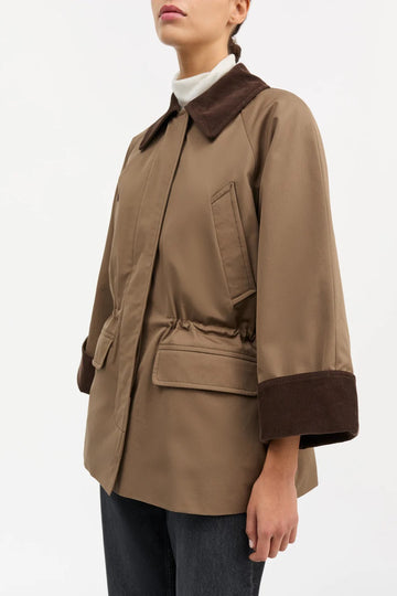 Gaby Jacket Taupe Brown