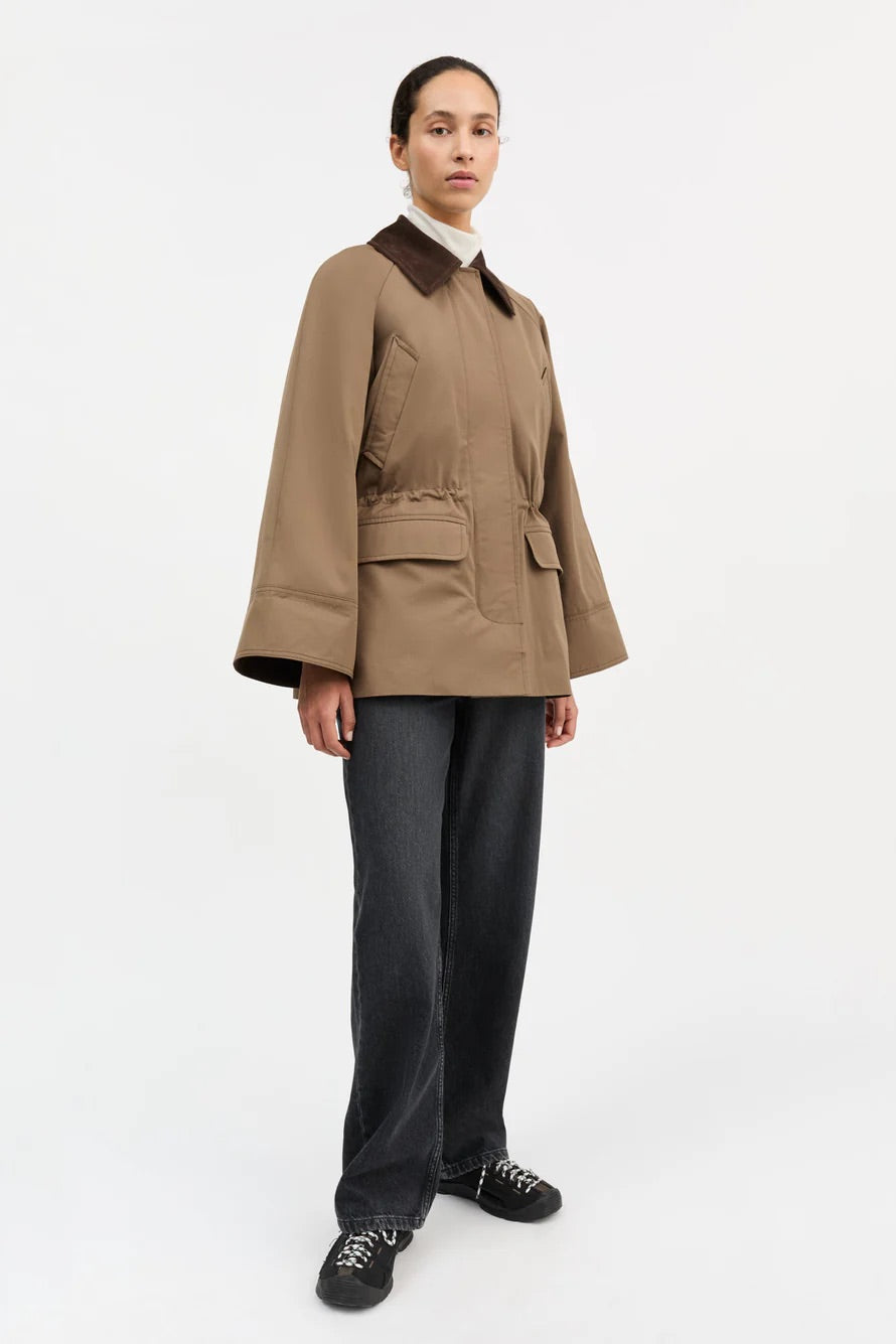 Gaby Jacket Taupe Brown