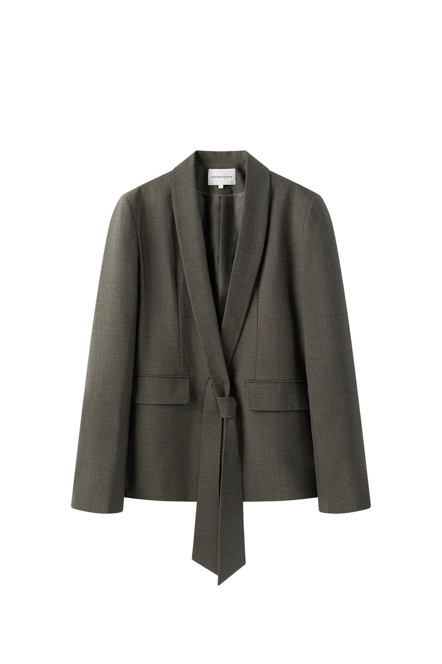 Gala Tie Blazer Brown