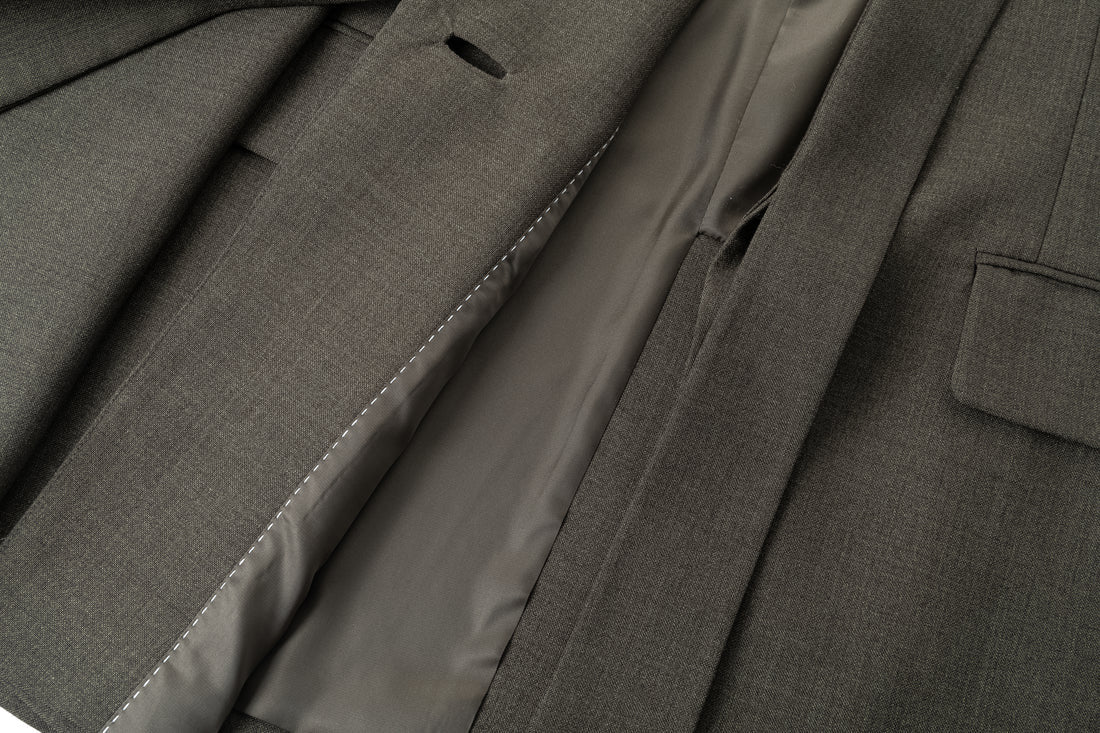 Gala Tie Blazer Brown