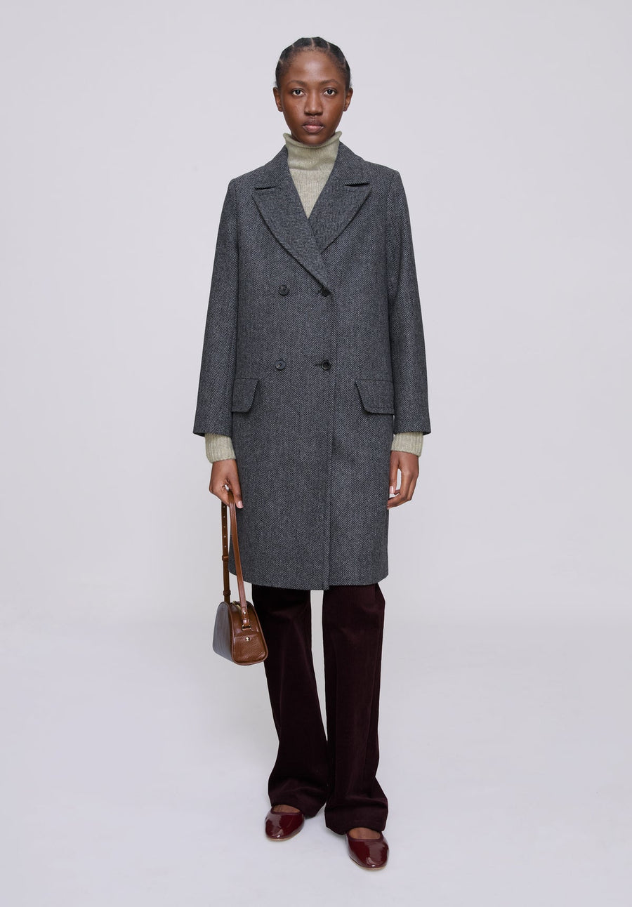 Ginny Coat Anthracite