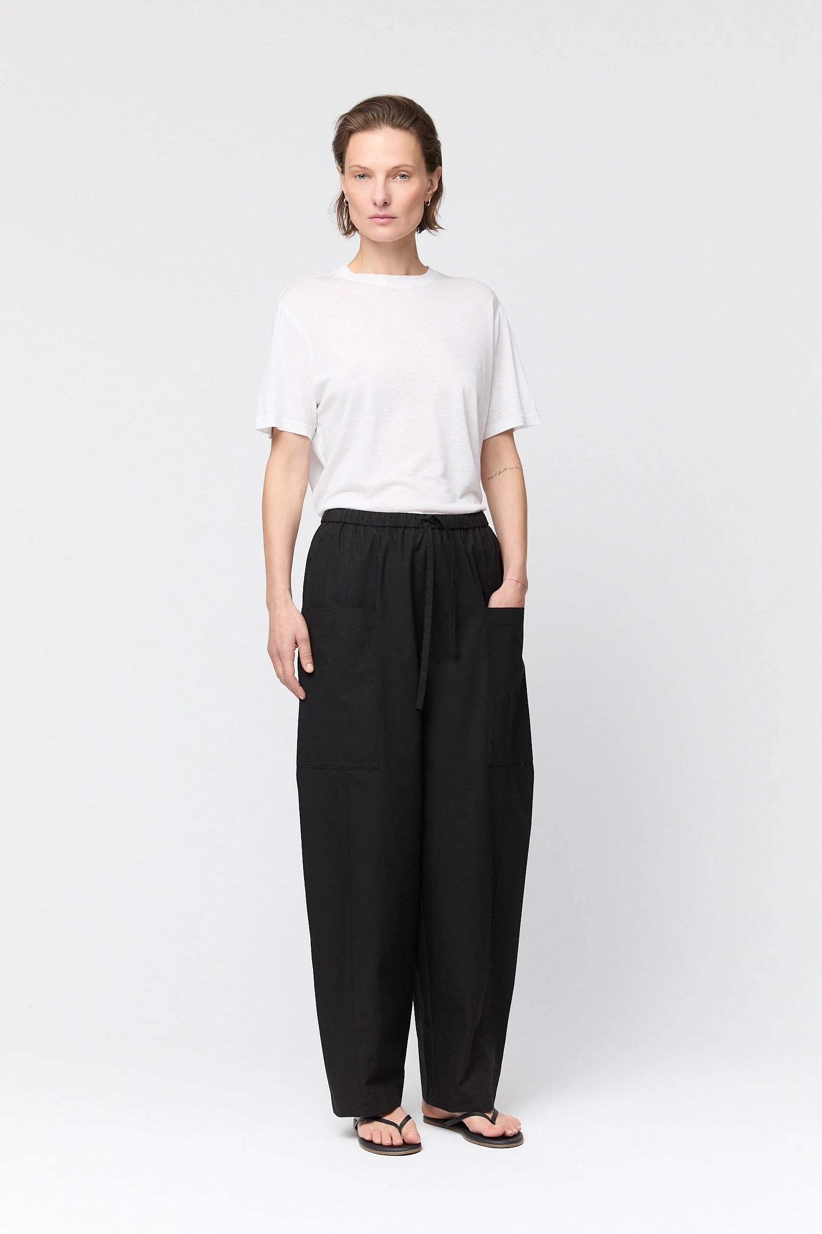 Gisele Cargo Pants - Jet Black