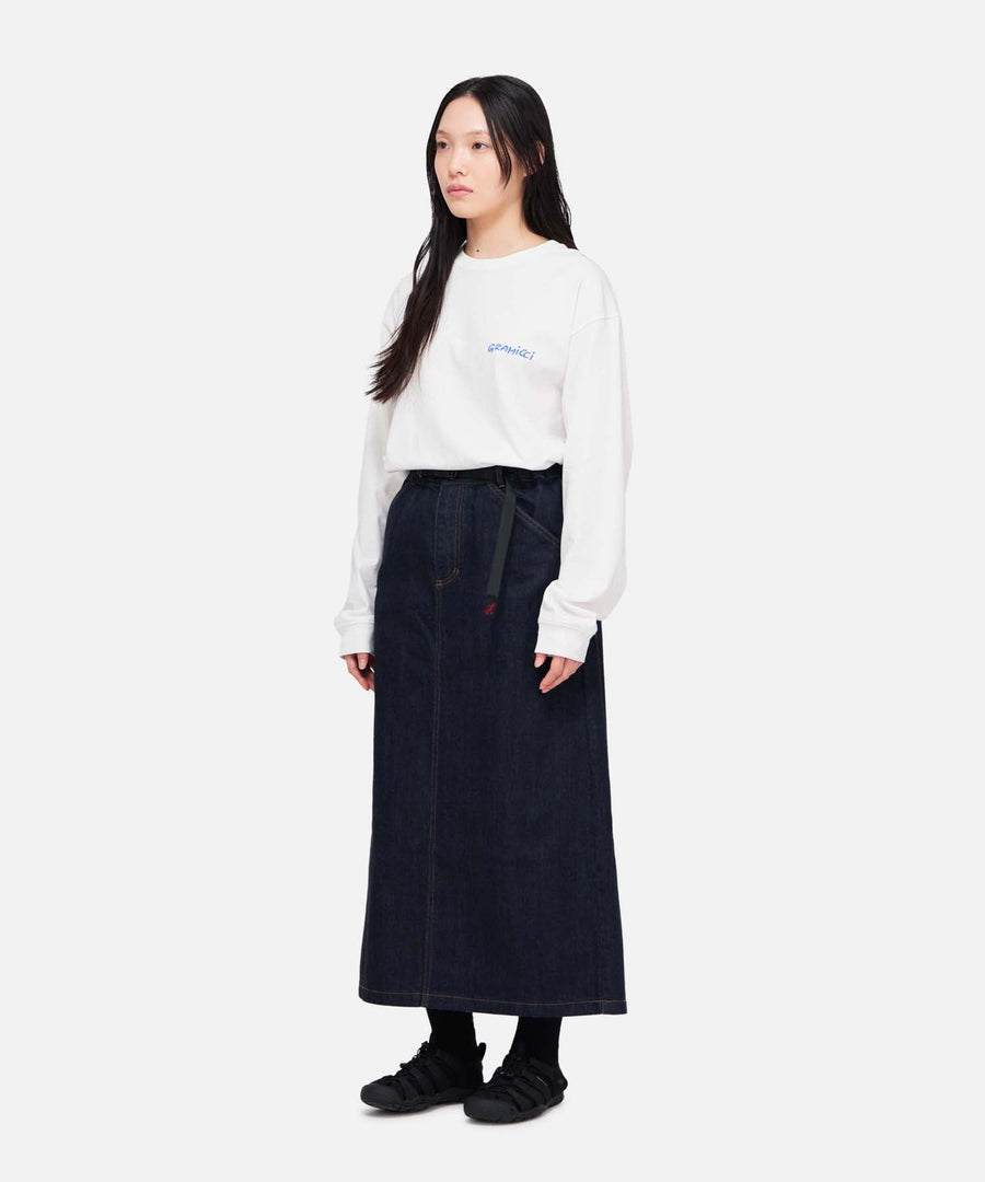 Japanese Denim Skirt Indigo