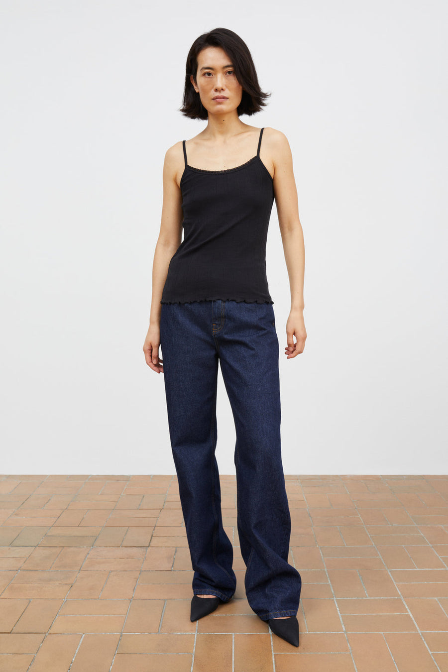 June Cami Top Black