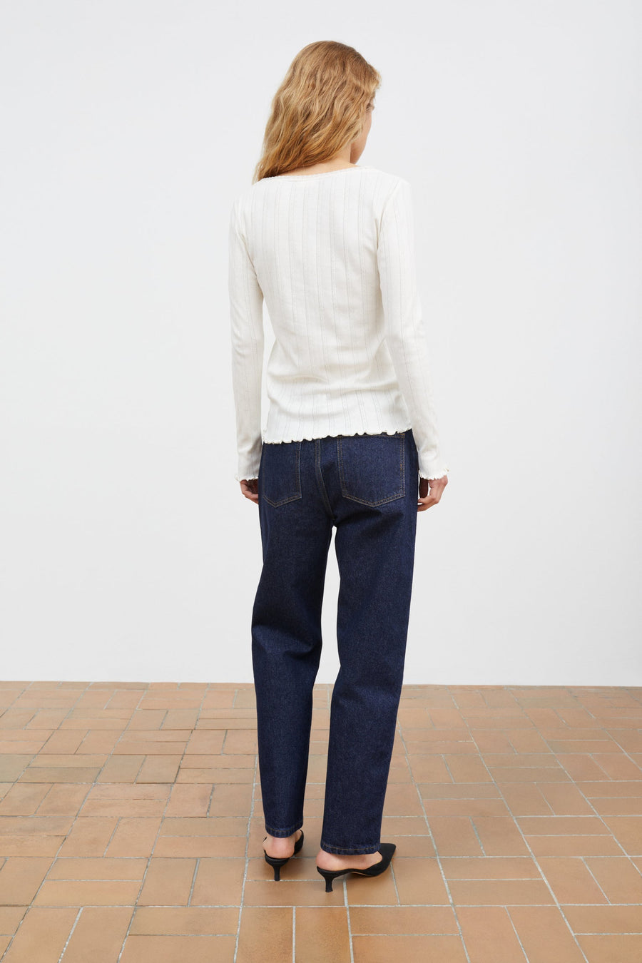June V Blouse Ecru