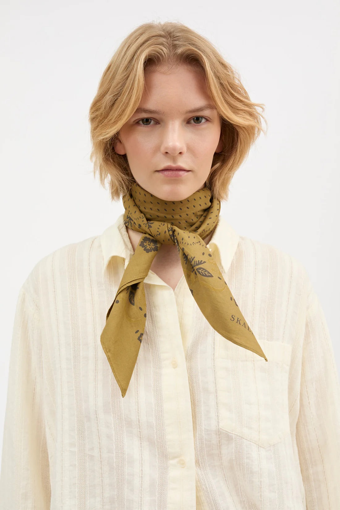 Juniper Big Scarf - Khaki