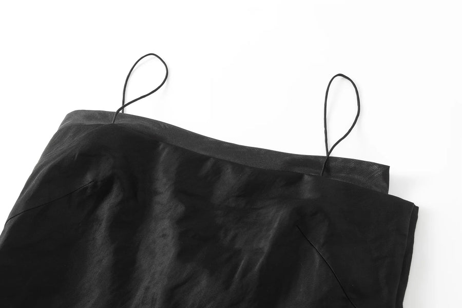 Kala Strap Tank Black