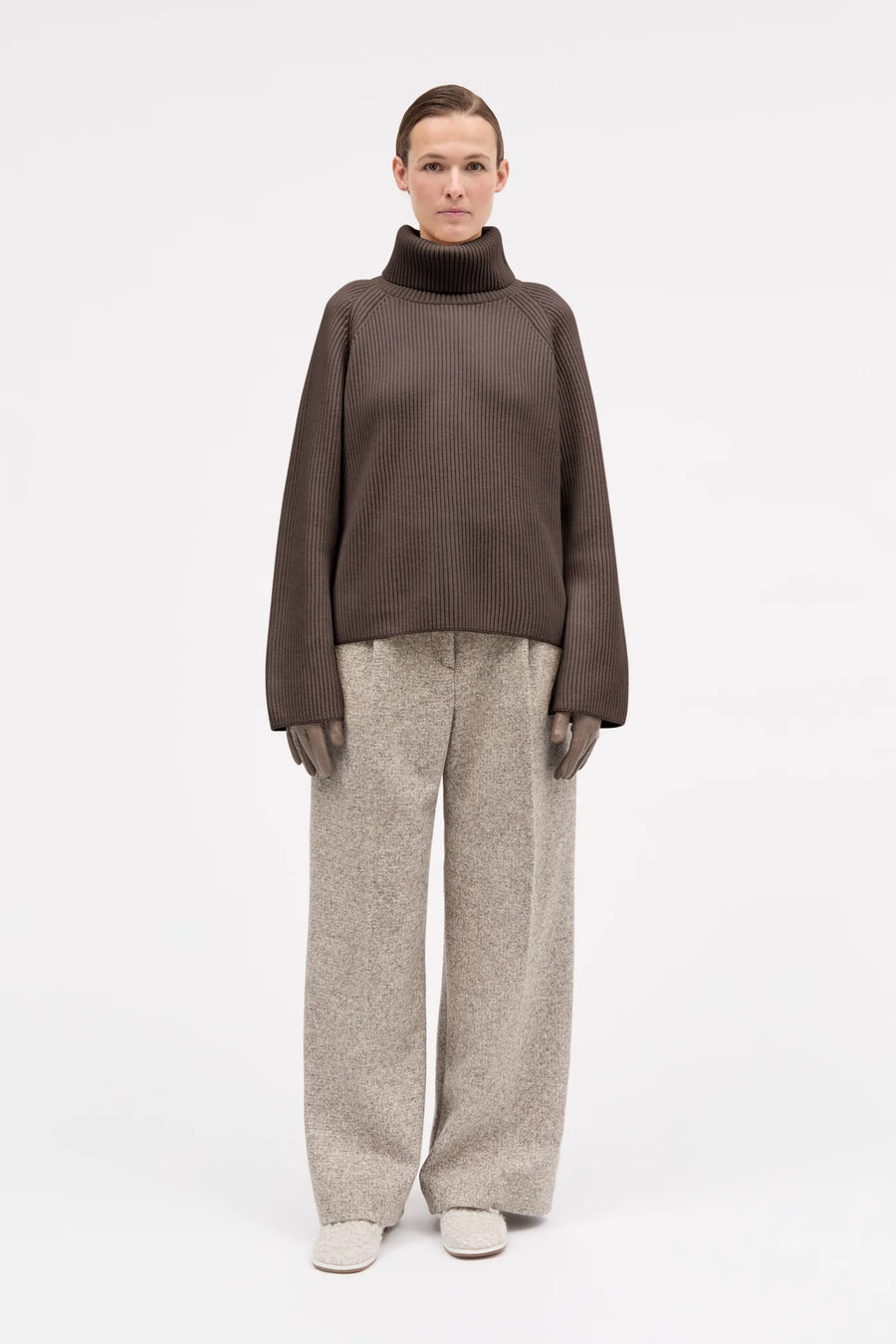 Karlotta Merino Sweater Mink