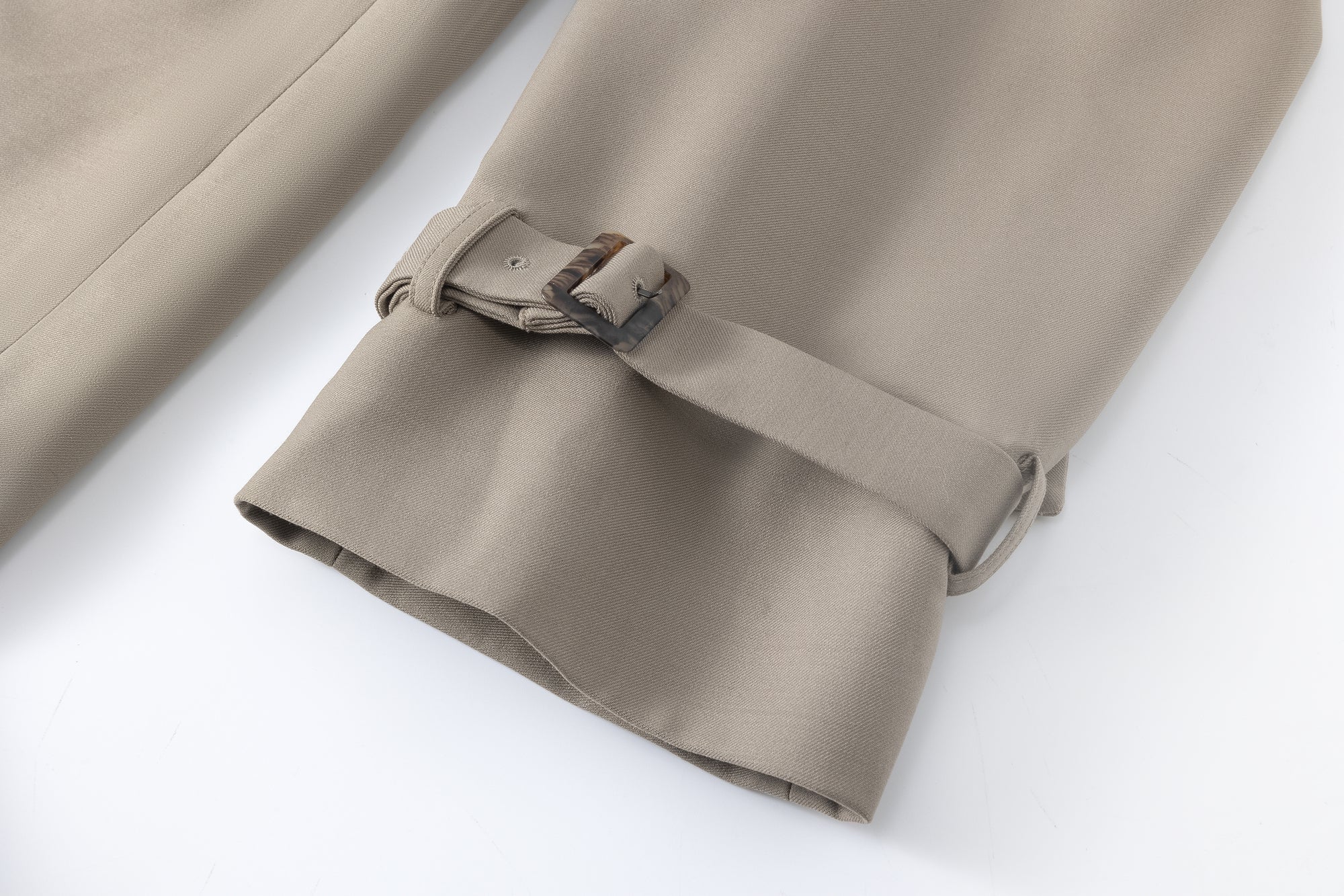 Larissa Wool Trenchcoat Mole