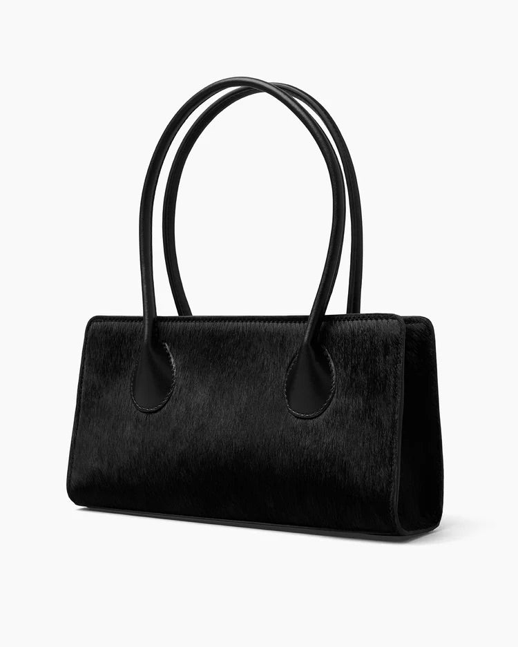 The Lou Bag - Black Calfhair