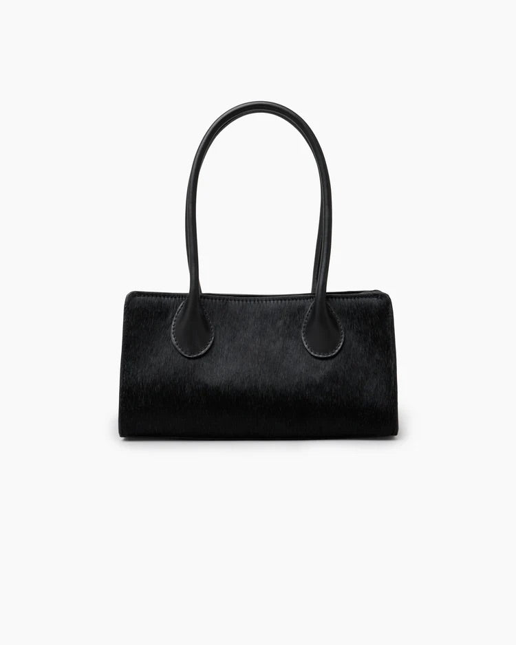 The Lou Bag - Black Calfhair