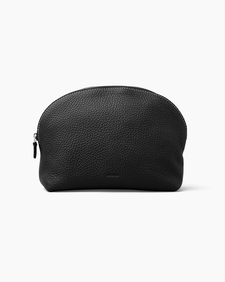 The Margot Pouch - Black Grosgrain