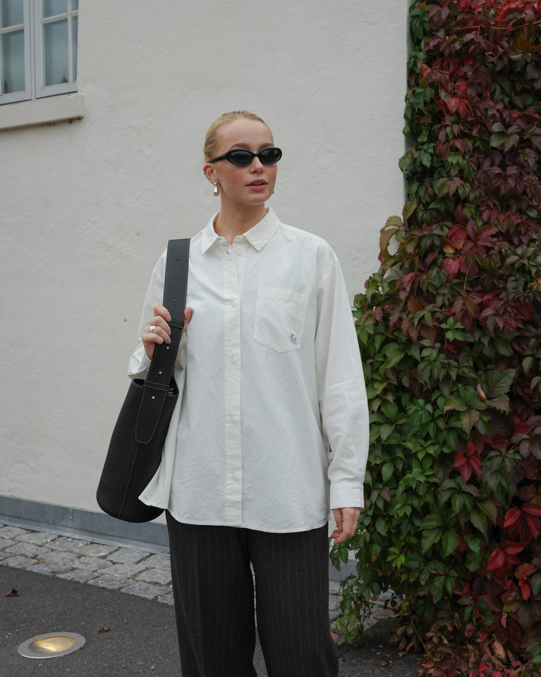 The Norma Bag - Black Grosgrain