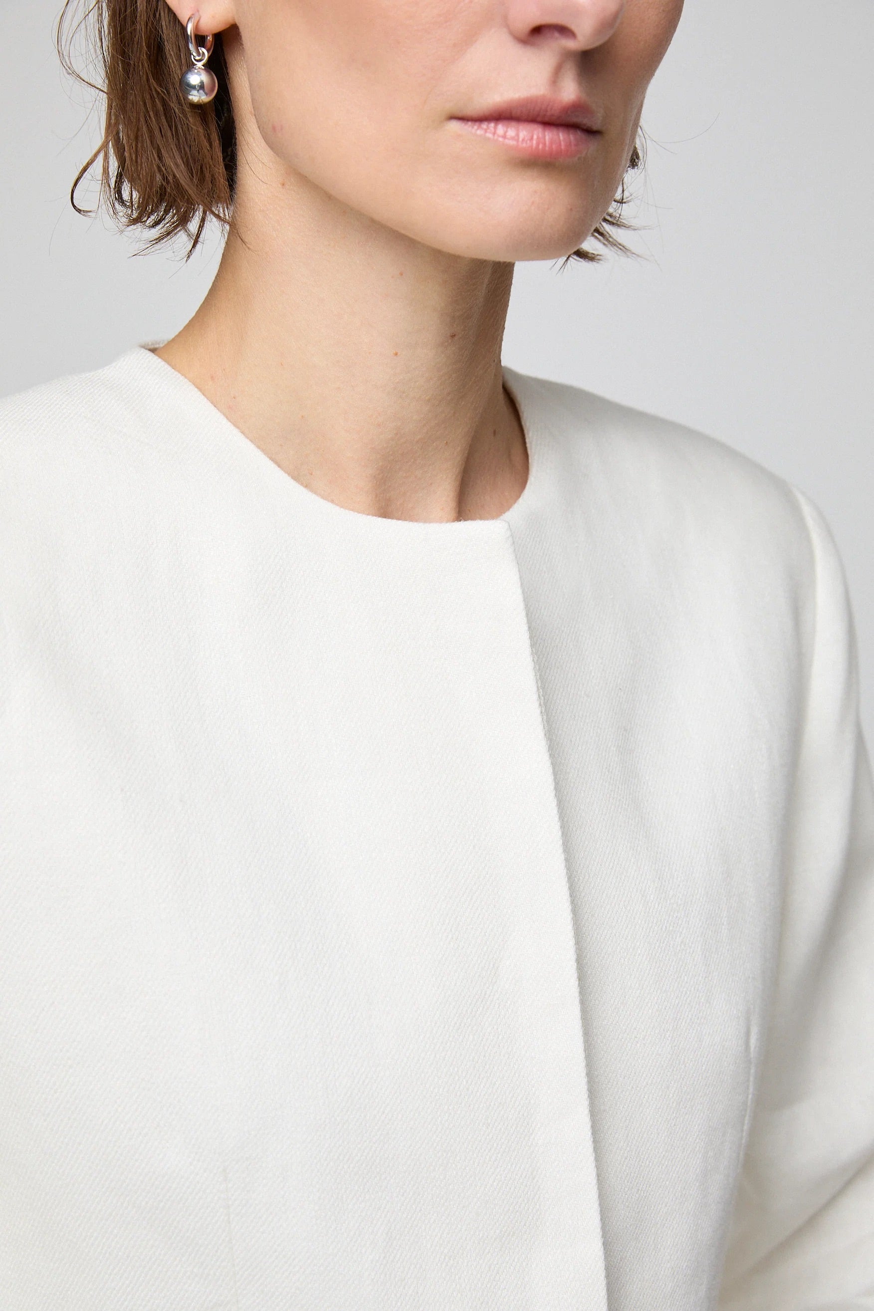 Linen Noir Blazer - Off White