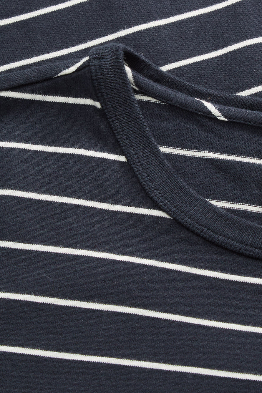 Loui Blouse Navy/White