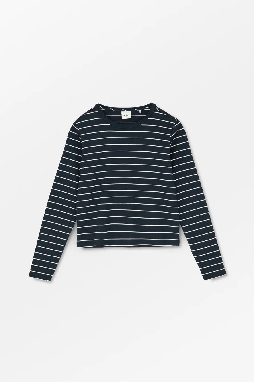 Loui Blouse Navy/White