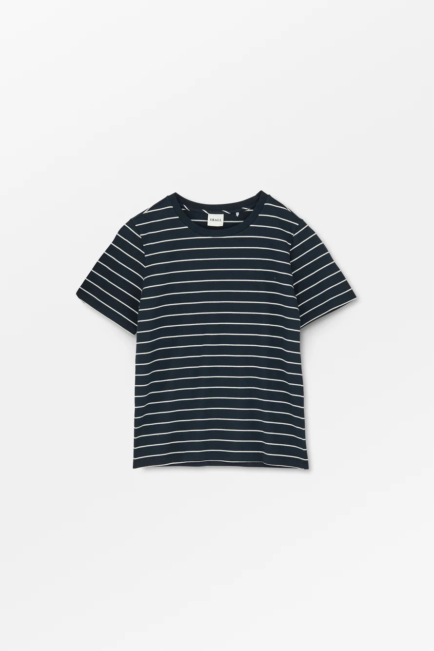 Loui Regular Tee Navy/White