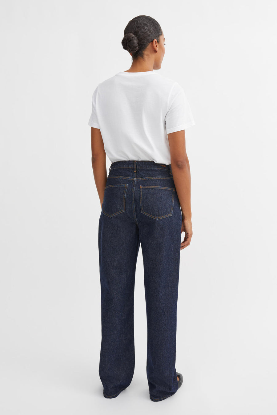 Maddy Straight Jeans Indigo Blue