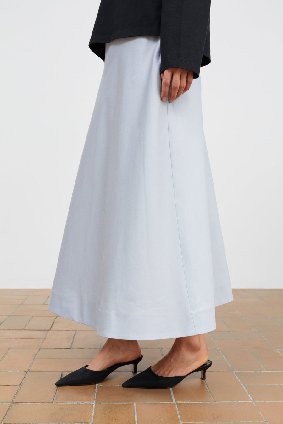 Mila Skirt Dusty Blue