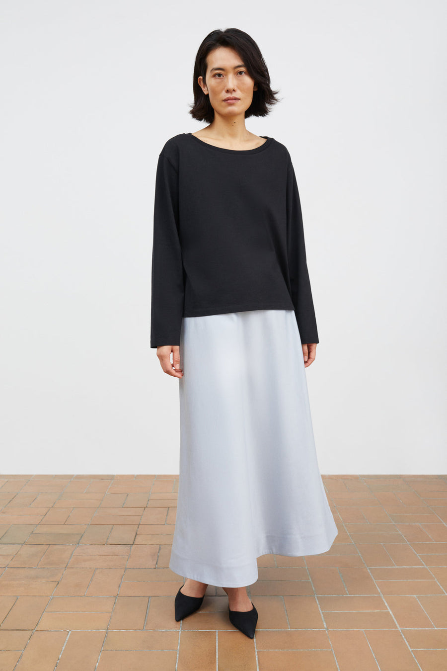 Mila Skirt Dusty Blue