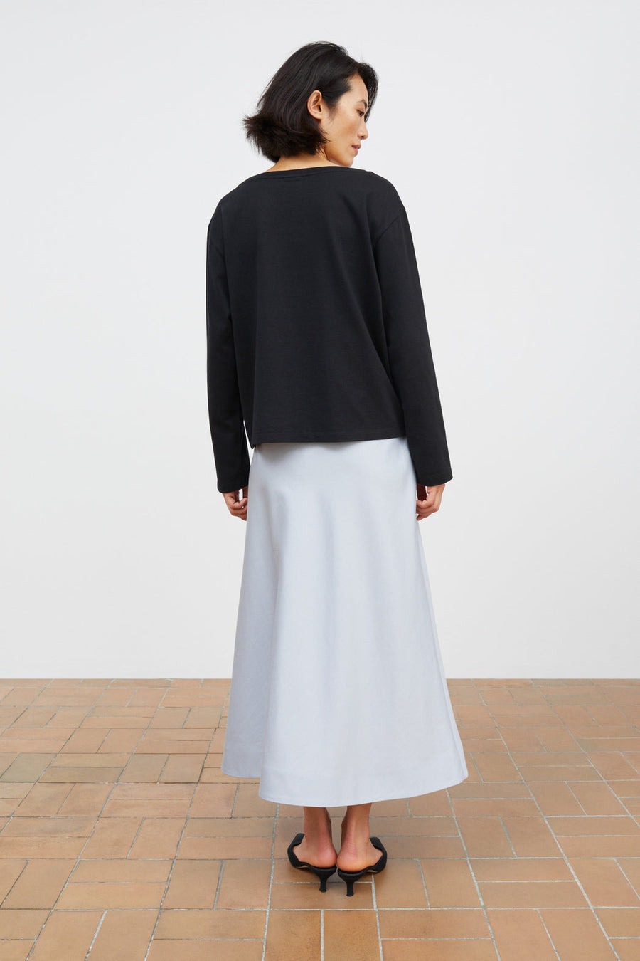 Mila Skirt Dusty Blue