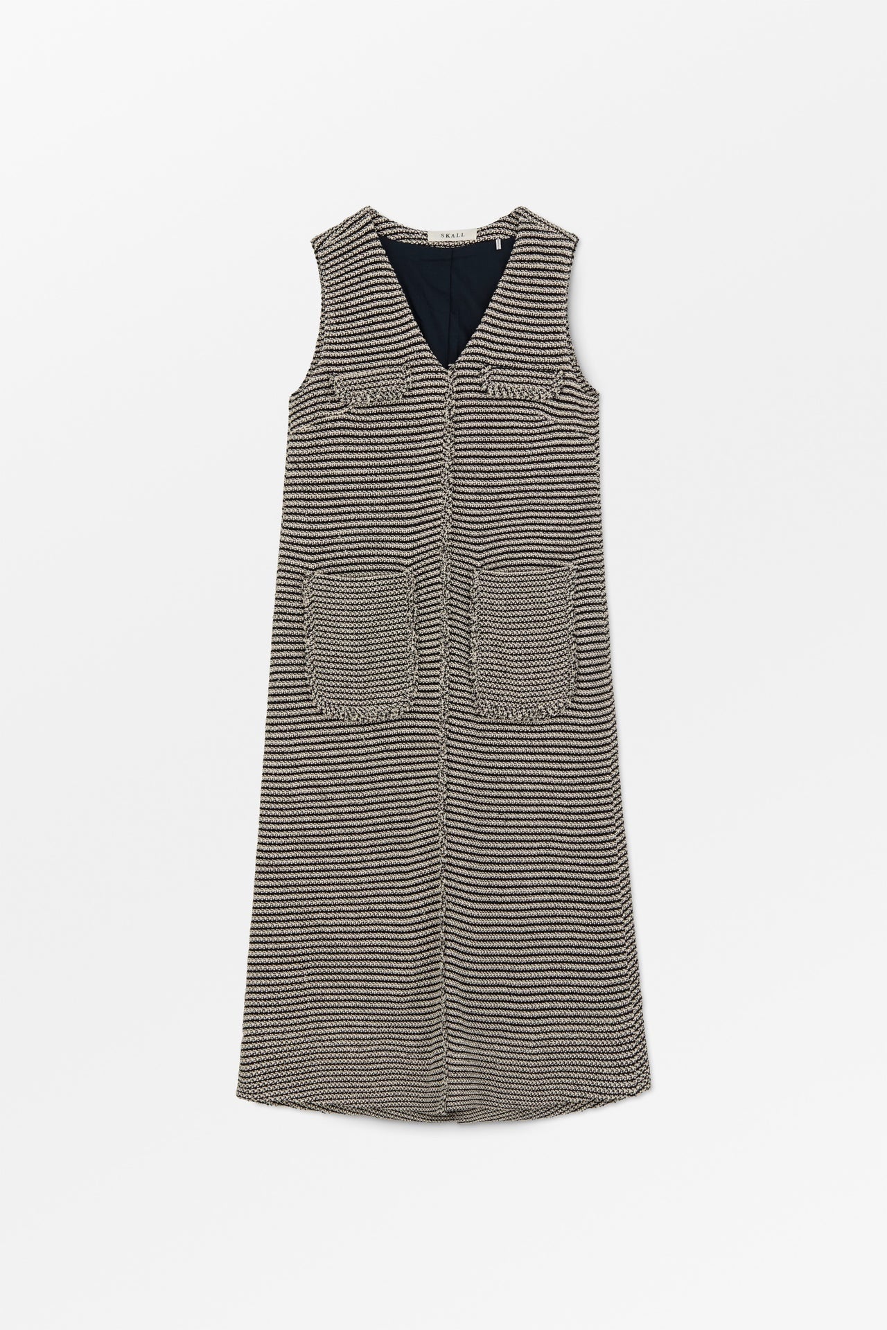 Minnah Dress Natural/Black - ensemble