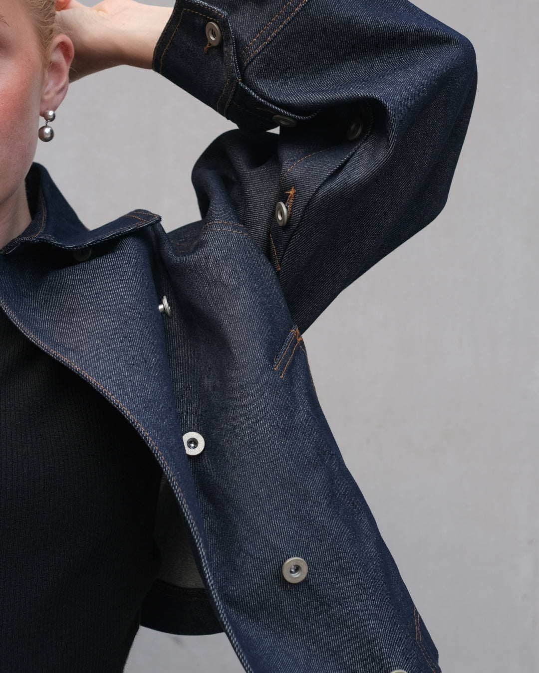 Calypso Blue Denim Jacket - Blue Denim