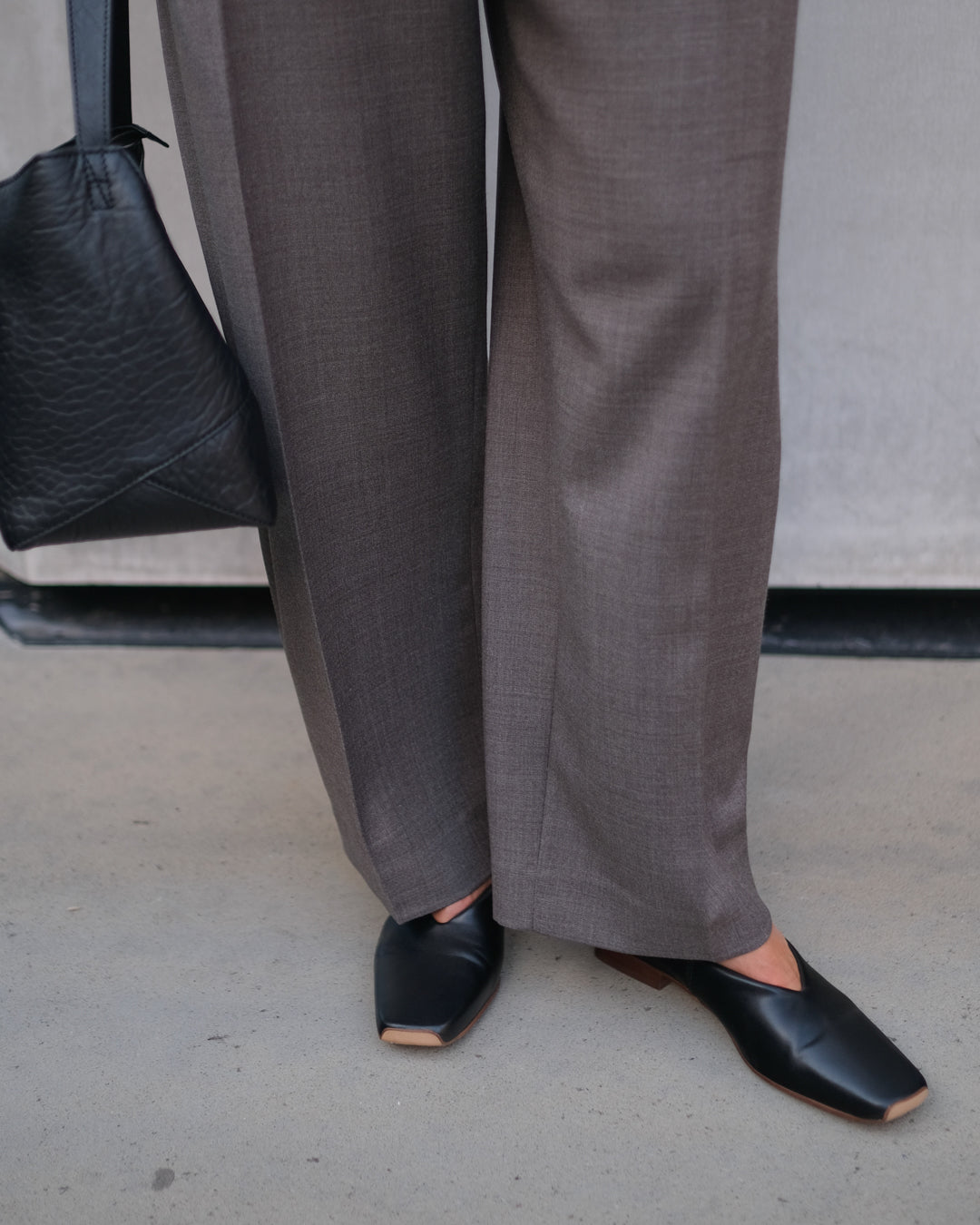 Pavot Transeasonal Wool Pants - Mink