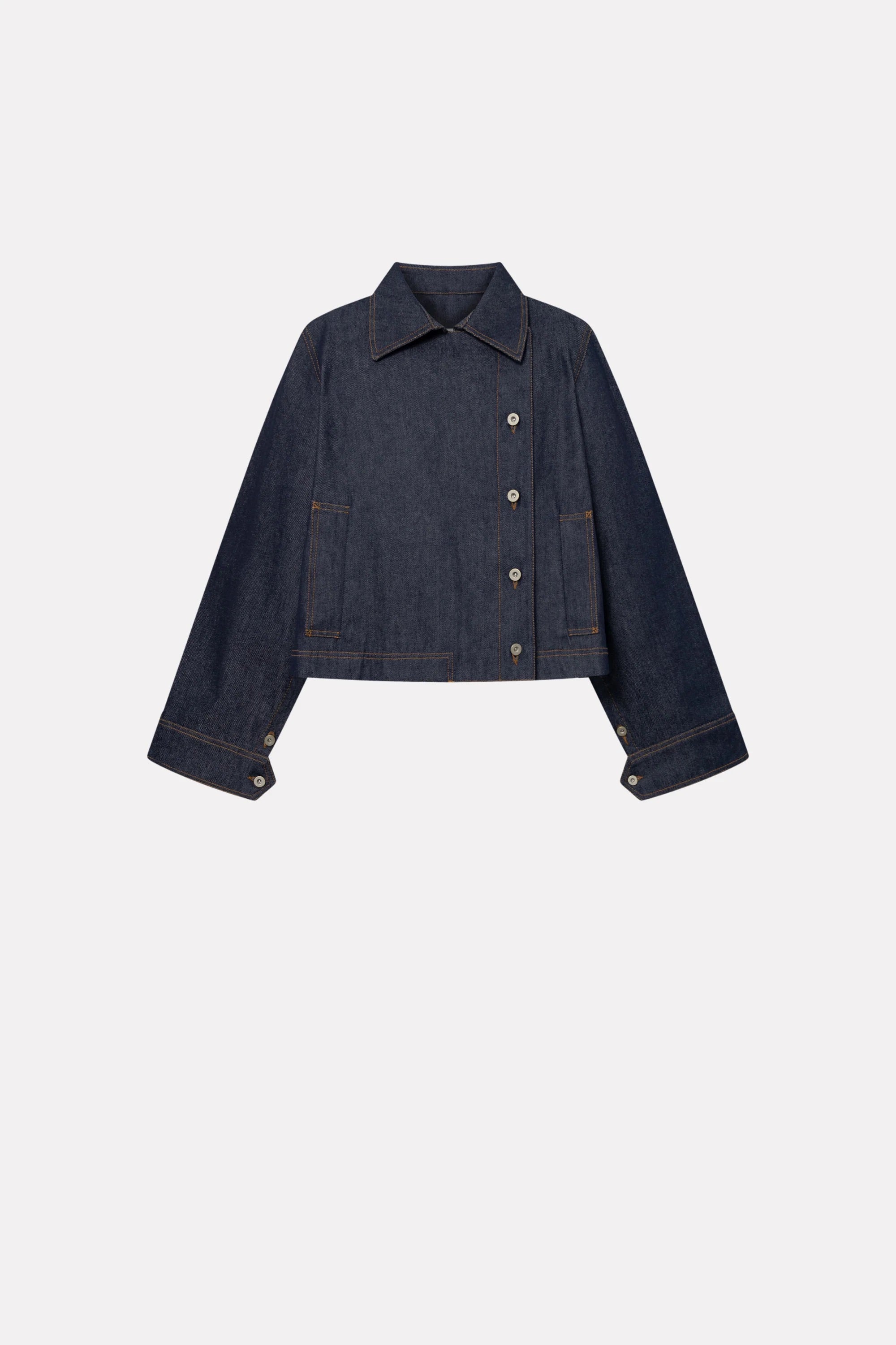 Calypso Blue Denim Jacket - Blue Denim